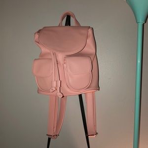 pink backpack / purse
